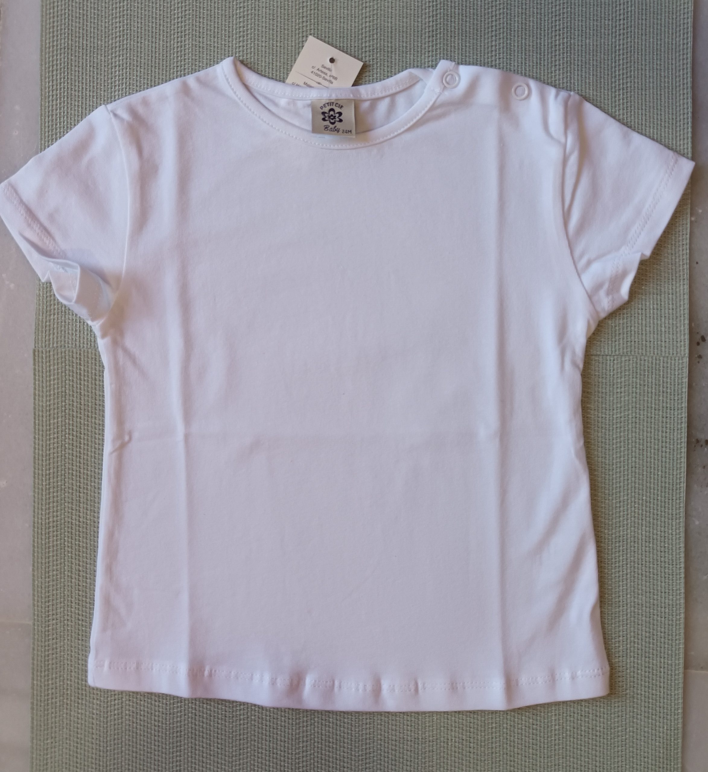 CAMISETA BASICA BLANCA