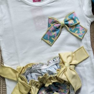 CONJUNTO DE BAÑO CAMUFLAJE NIÑA