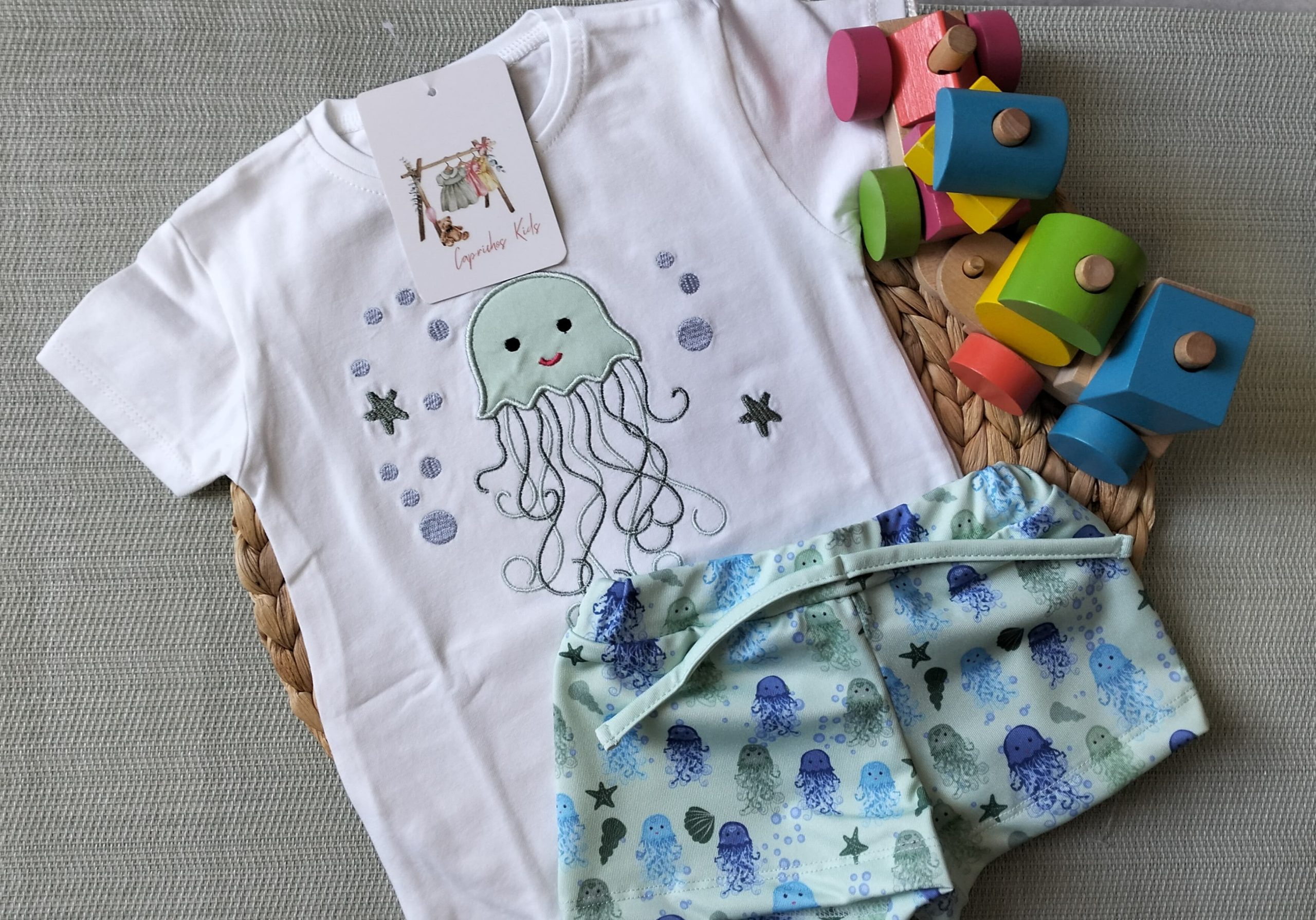 CONJUNTO DE BAÑO MEDUSA NIÑO
