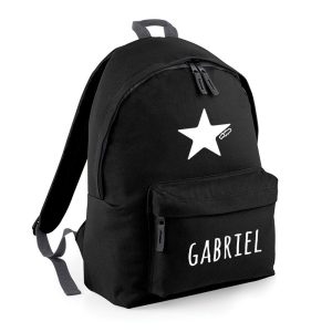 MOCHILA JUNIOR NEGRA