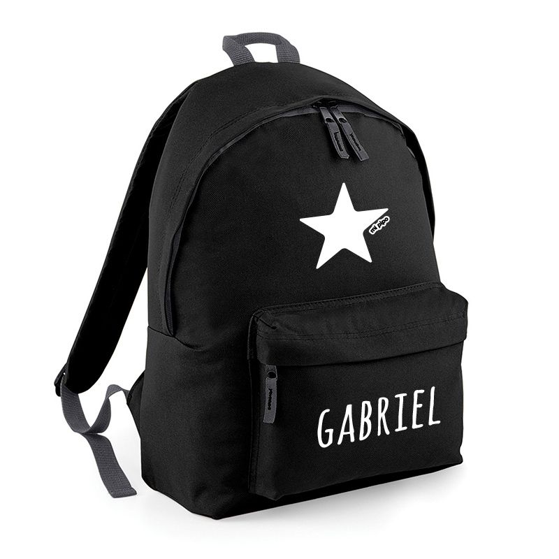 MOCHILA JUNIOR NEGRA