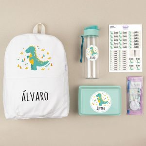 PACK BLANCO "MI EQUIPO, PARA EL COLE"