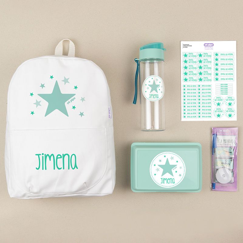 PACK BLANCO "MI EQUIPO, PARA EL COLE" - Imagen 3