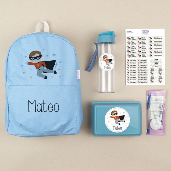 PACK AZUL "MI EQUIPO, PARA EL COLE" - Imagen 2