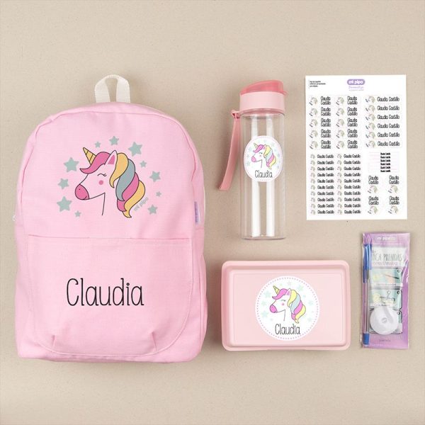 PACK ROSA "MI EQUIPO, PARA EL COLE"