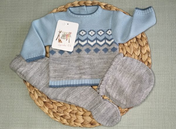 CONJUNTO DE POLAINA CON ESTAMPADO DE ROMBOS - Imagen 2