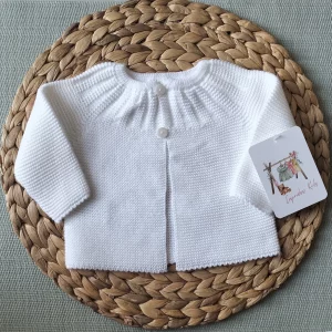 REBECA DE PUNTO NIÑO (BLANCO)
