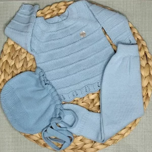 CONJUNTO DE POLAINA EN COLOR AZUL