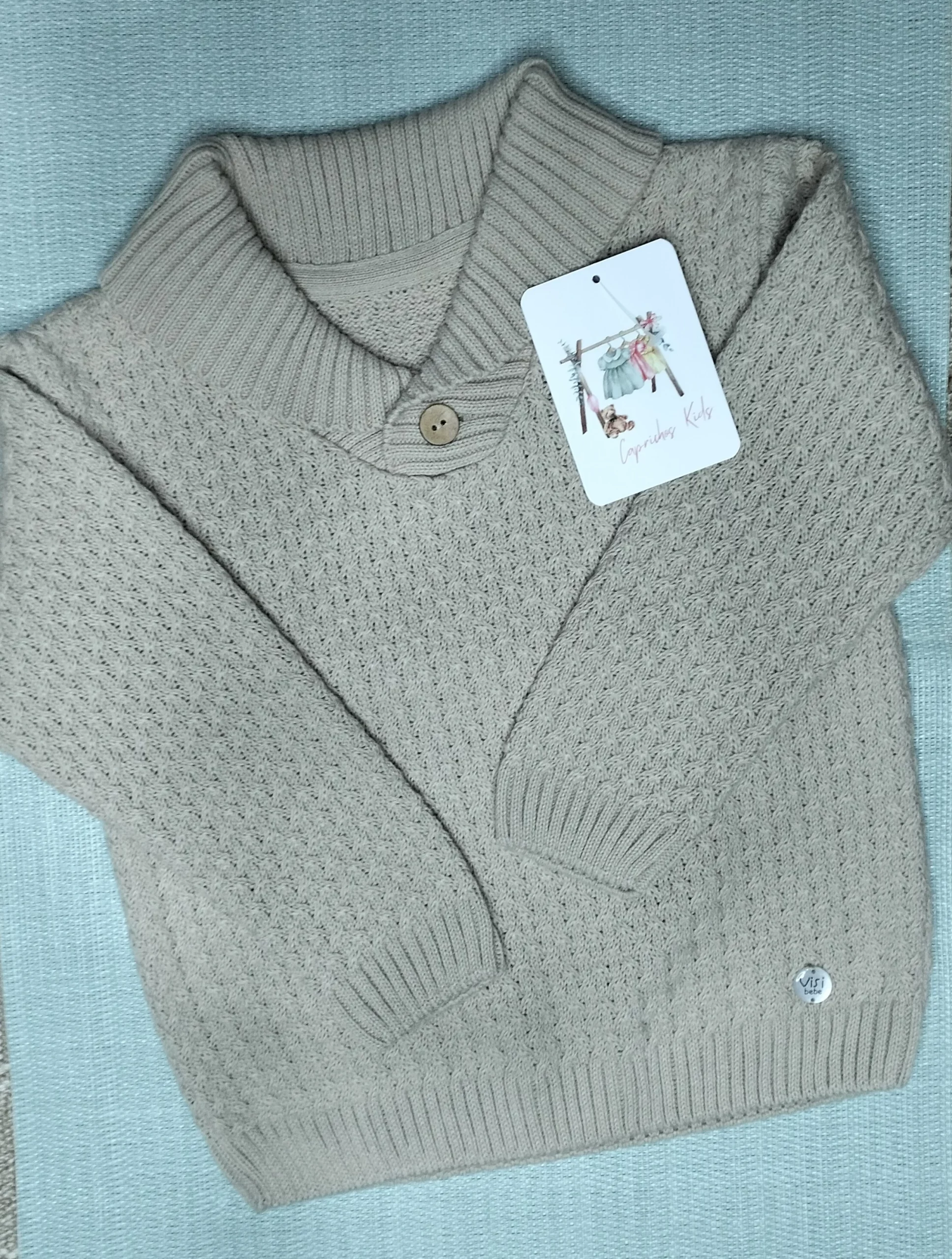 JERSEY NIÑO, COLOR CRUDO VANISADO