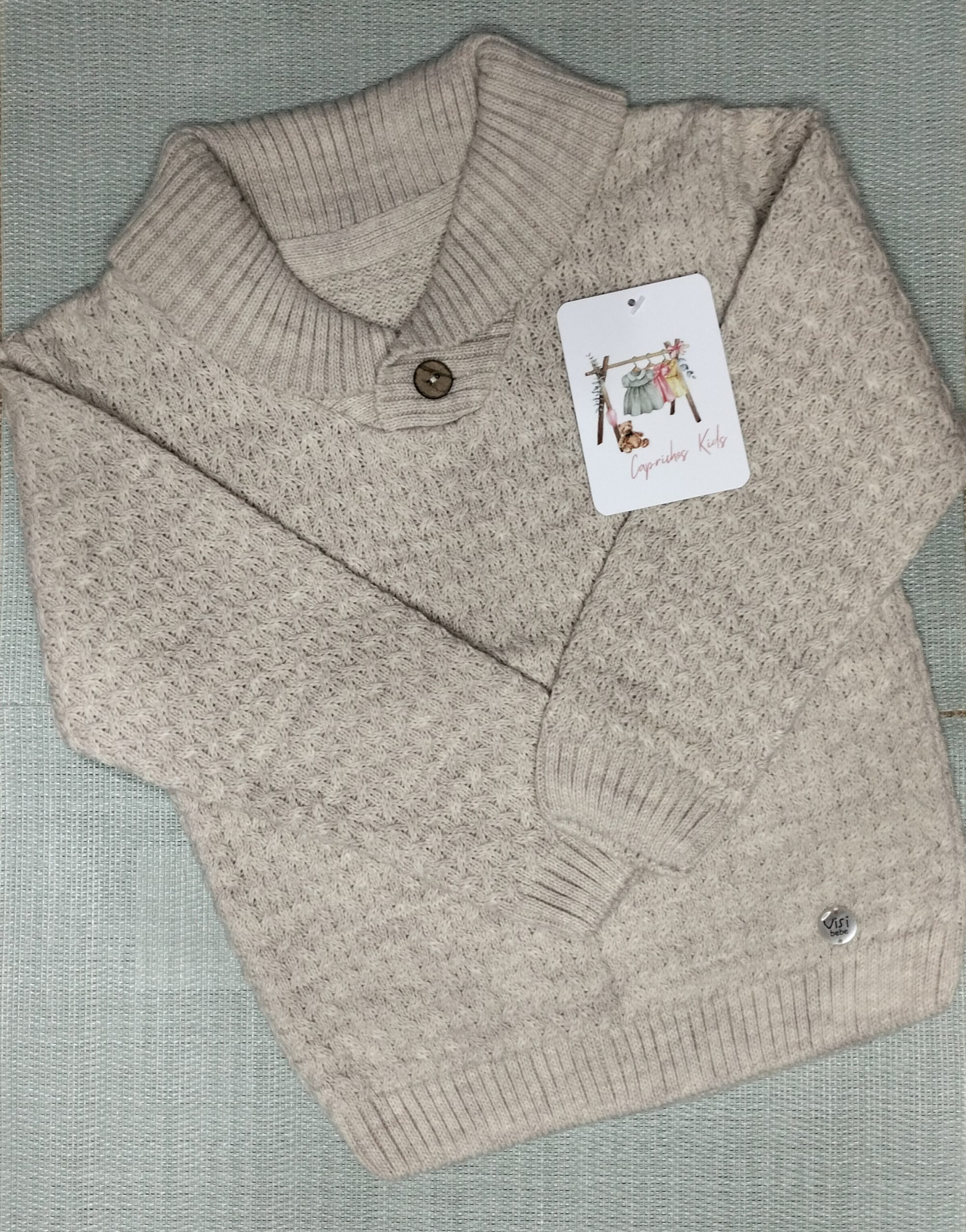 JERSEY NIÑO, COLOR CAMEL