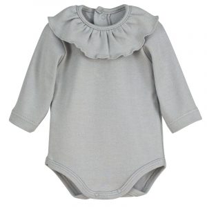 BODY MANGA LARGA, GRIS