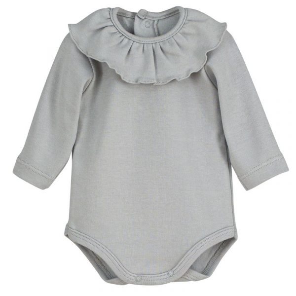 BODY MANGA LARGA, GRIS