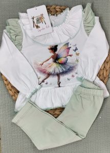 CONJUNTO ALGODON LEGGINS BAILARINA
