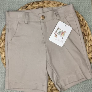 PANTALON CORTO SAGRA, BEIGE