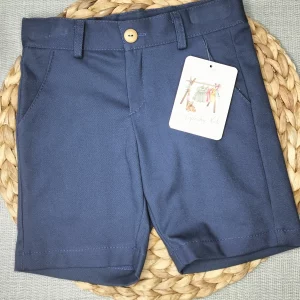 PANTALON CORTO SAGRA, AZUL