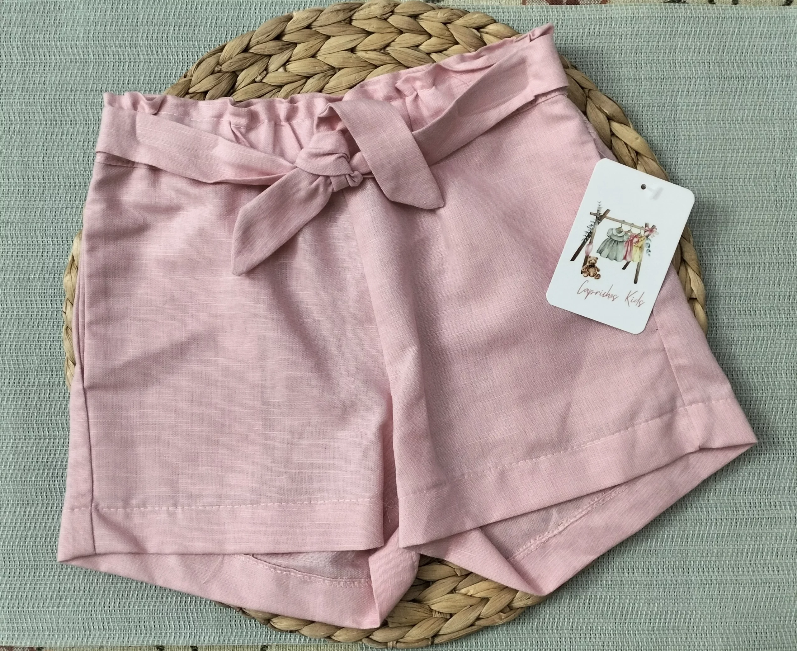 PANTALON SHORT ROSA