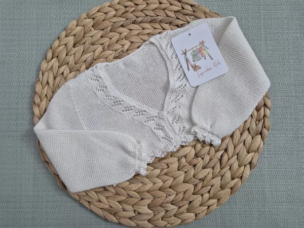 REBECA DE HILO, BLANCO RAYON