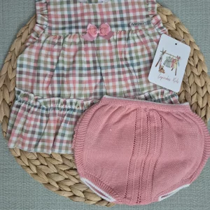 CONJUNTO ROSA VINTAGE