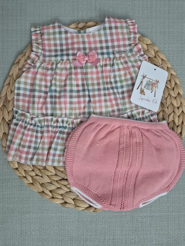 CONJUNTO ROSA VINTAGE