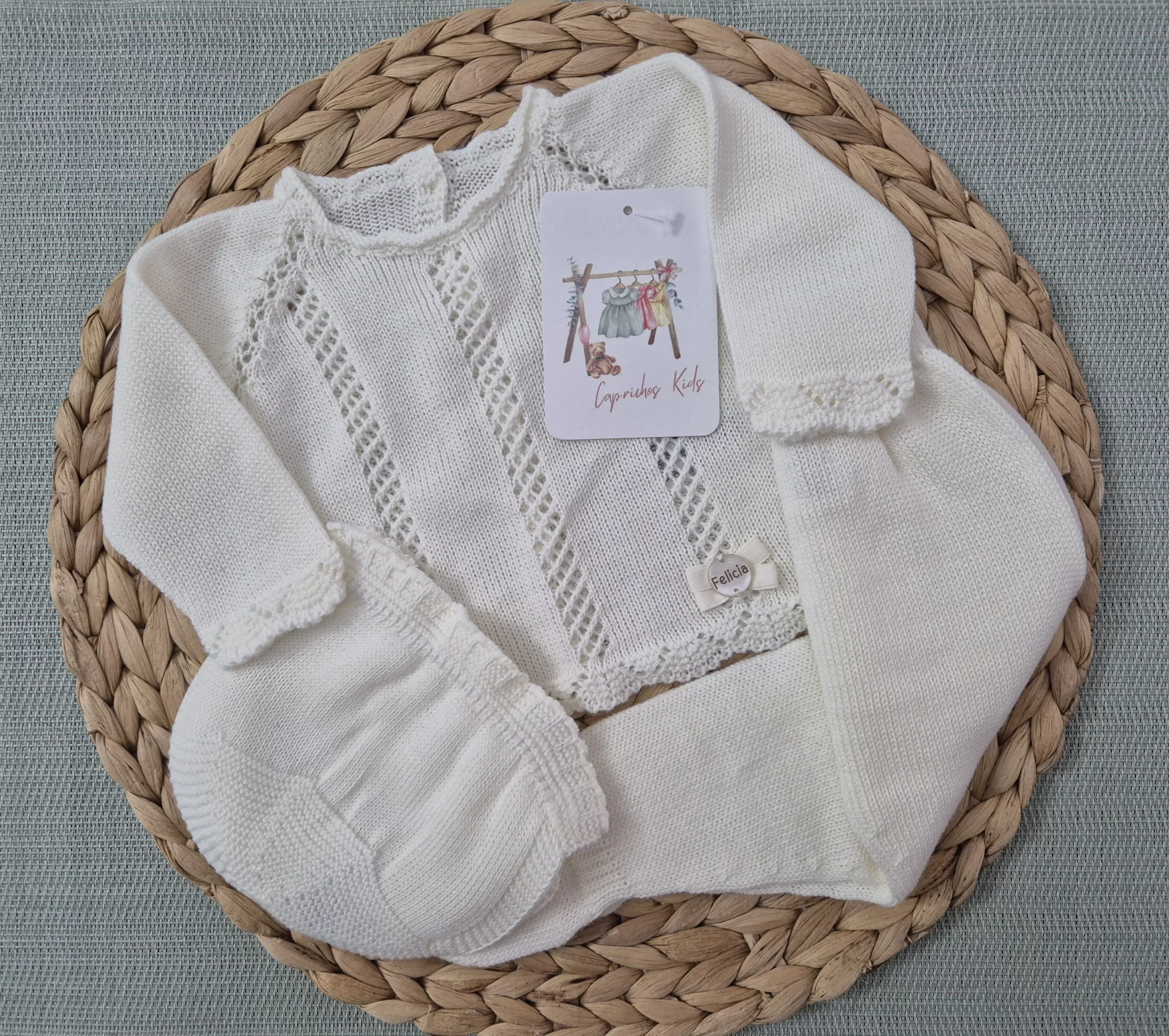 CONJUNTO POLAINA, CRUDO