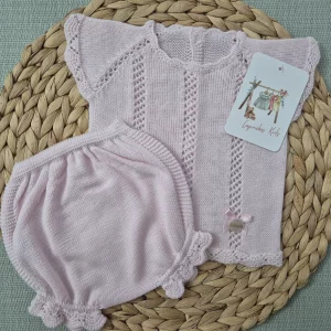CONJUNTO HILO M/C, ROSA