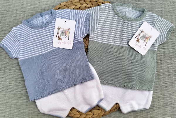 CONJUNTO HILO MANGA CORTA