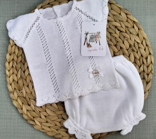 CONJUNTO HILO M/C, BLANCO