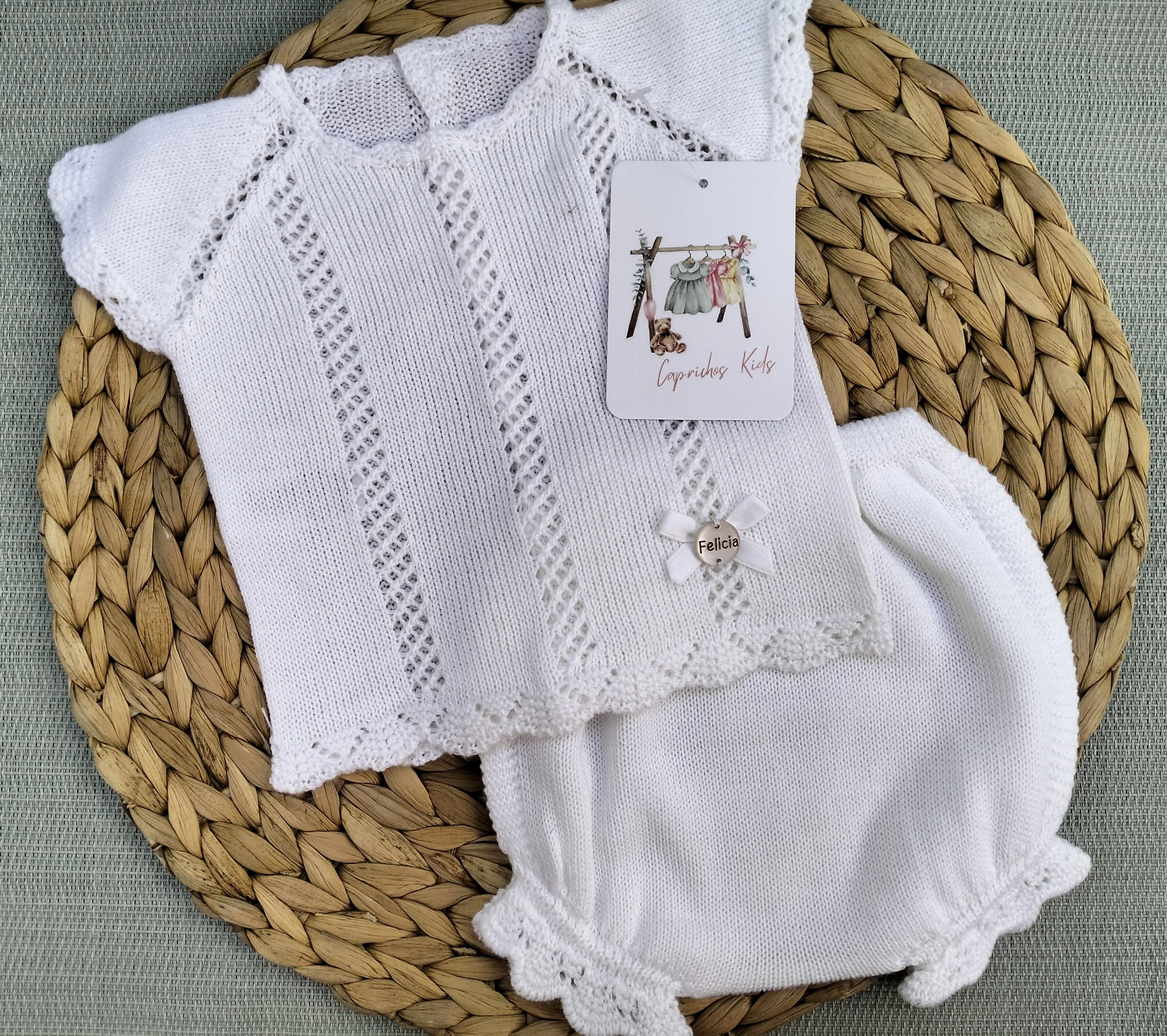 CONJUNTO HILO M/C, BLANCO