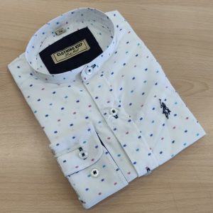 CAMISAS ML, PUNTITOS COLORES