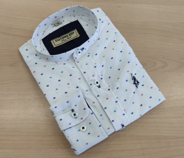 CAMISAS ML, PUNTITOS COLORES