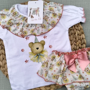 CONJUNTO ALGODON OSOS, NIÑA
