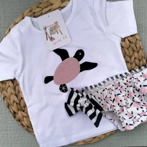 CONJUNTO DE BAÑO TORTUGA, NIÑA