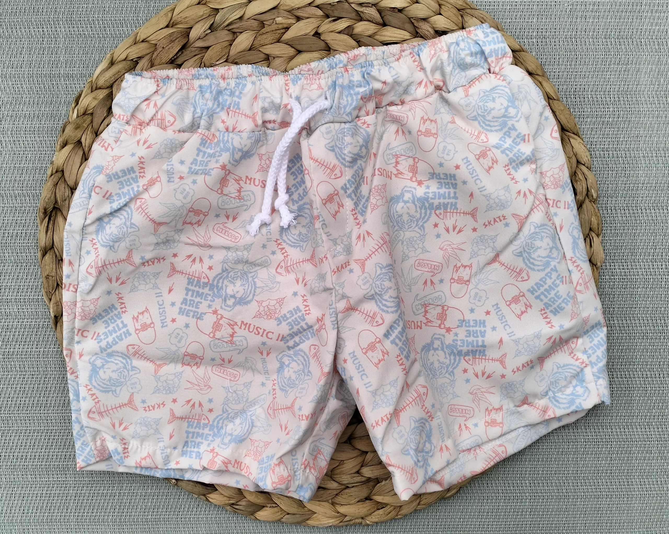 CALZONAS DE BAÑO ESTAMPADO
