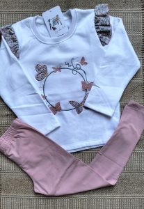 CONJUNTO MARIPOSAS DE ENSUEÑO BLANCO