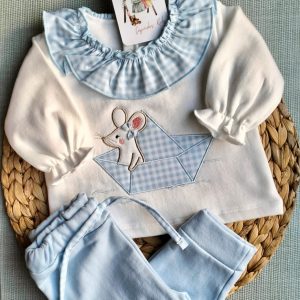 CONJUNTO CHANDAL RATON BARQUITO, NIÑA
