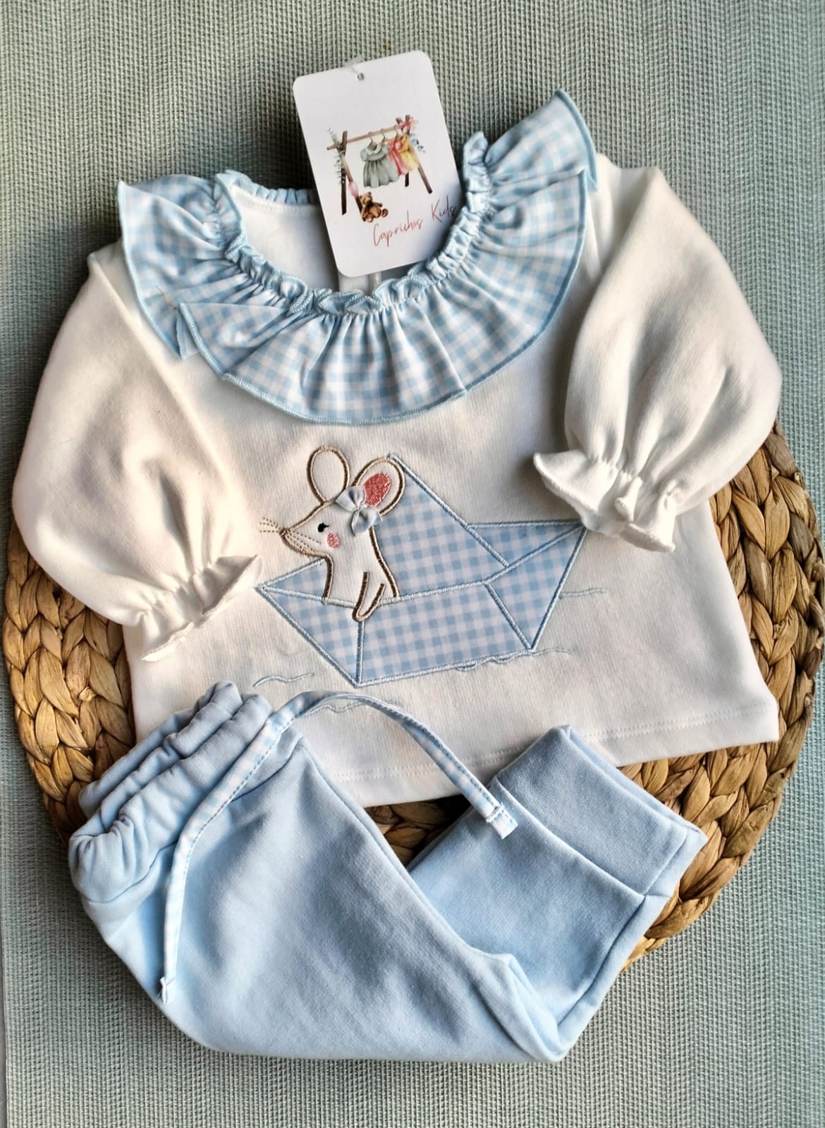 CONJUNTO CHANDAL RATON BARQUITO, NIÑA
