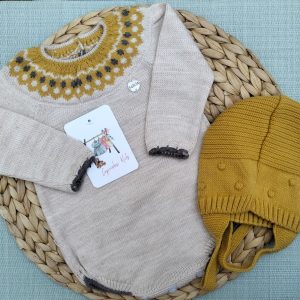 PELELE + GORRO, OCRE