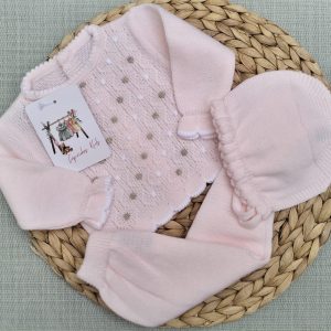 CONJUNTO POLAINA GARBANCITO, ROSA