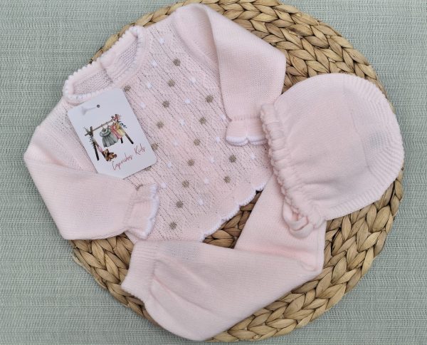 CONJUNTO POLAINA GARBANCITO, ROSA