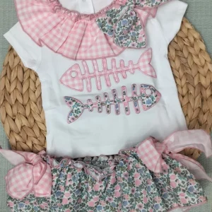 CONJUNTO ZURRASPA PEZ, NIÑA