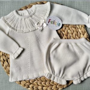 CONJUNTO DE DOS PIEZAS, CRUDO