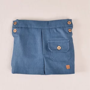 PANTALON CORTO DENIM